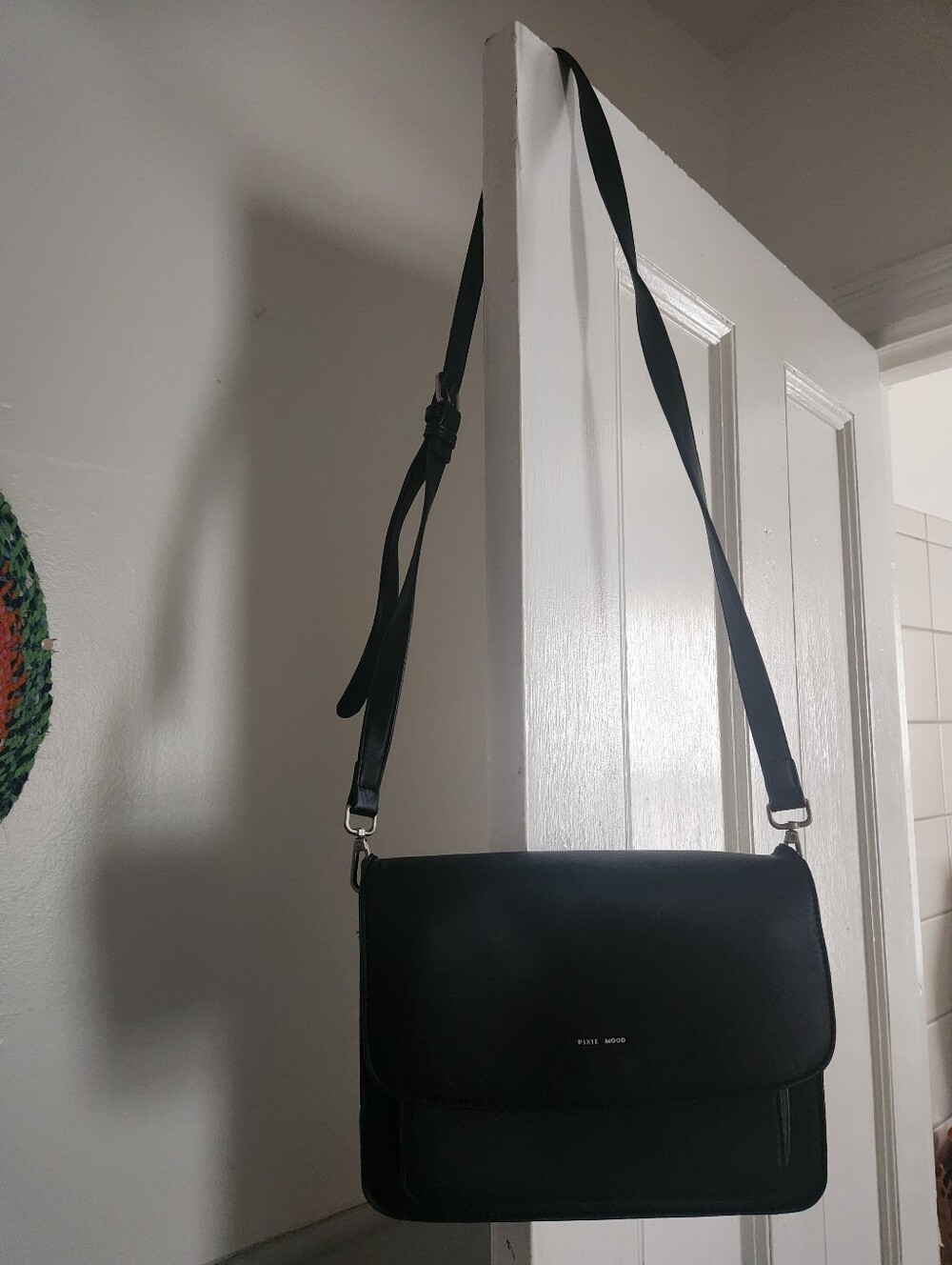 Pixie Mood Black Crossbody Shoulder Bag